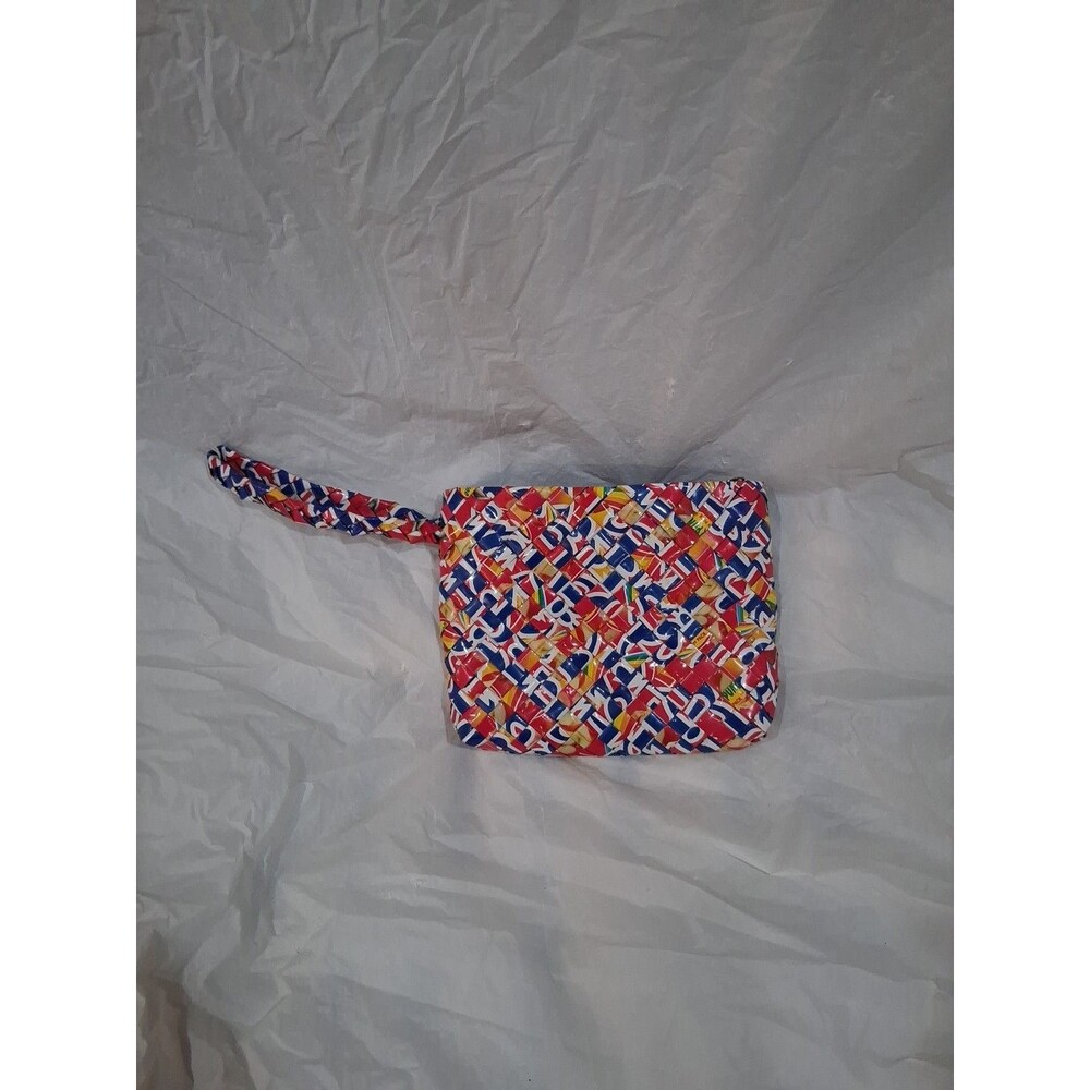 Gum Wrapper Wristlet Bag Woven Recycled Wrappers Candy Pouch Half The Sky